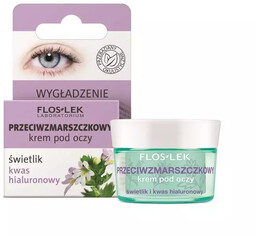 Flos-Lek Przeciwzmarszczkowy krem pod oczy Świetlik i kwas