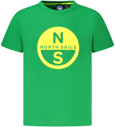 NORTH SAILS KOSZULKA Z KRÓTKIM RĘKAWEM DZIECIĘCA ZIELONA