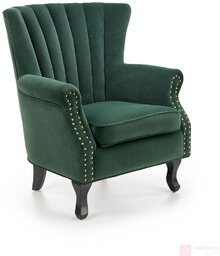 Fotel TITAN Velvet Halmar Zielony