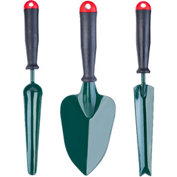 Zestaw narzędzi ogrodowych: 2 łopatki, wycinacz