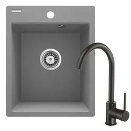 Deante Corio ZRCBS103 Szary metalik + bateria Czarny