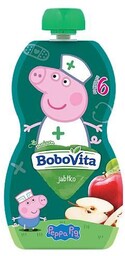 BoboVita Peppa Pig Mus jabłko 6m+, 100 g