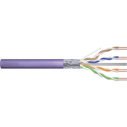 Kabel teleinformatyczny instalacyjny DIGITUS kat.6, F/UTP, Dca, drut,