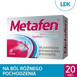 Metafen, 20 tabletek