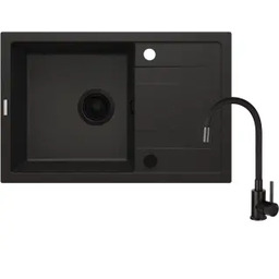 Deante Corio ZRCPG113 Grafit metalik + bateria Nero