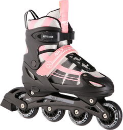 ŁYŻWOROLKI NILS EXTREME NH18366A 2w1 RÓŻOWO-BIAŁE