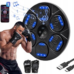 Maszyna Bokserska Muzyka Bluetooth Naścienny Piękne Prezenty