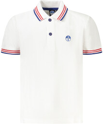 NORTH SAILS POLO KRÓTKI RĘKAW DZIECIĘCE BIAŁE