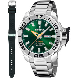 Zegarek Męski Festina F20665-2 srebrny
