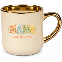 Mama - imiona - kubek elegancki na prezent