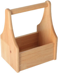 Orion Stojak drewniany na słoiki z przyprawami