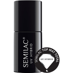 Semilac, Top Mat Total, matowy top coat hybrydowy,