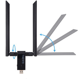 Dwuzakresowy Adapter WiFi na USB 3.0 AC-1200Mbps Karta