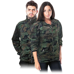 Bluza polarowa miła w dotyku z krótko strzyżonego