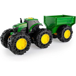 John Deere Traktor Z Przyczepą Zabawka, Wielokolorowy,
