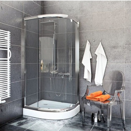 Kabina prysznicowa, jednoskrzydłowa 90x90 Stylio BK502RT+