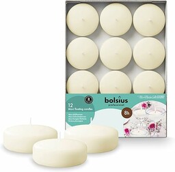 Bolsius Nieperfumowane Płynne Świece  7,6 cm -