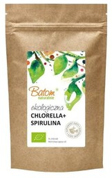 CHLORELLA + SPIRULINA BIO 500 TABLETEK - BATOM