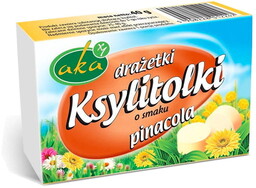 Drażetki bez cukru Ksylitolki pinacola z ksylitolem 40g