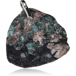 Szmaragd Naturalny Wisiorek Srebro 925 Certyfikat Unikat