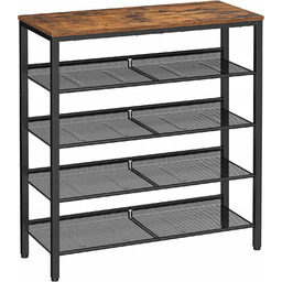 Szafka na Buty Wąska Loft Rustykalna Metalowa 93x75x28cm