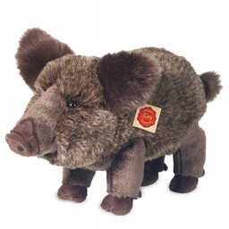 Maskotka Dzik 30 cm Teddy Hermann realistycznie wyglądający