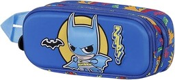 Batman Zap -Piórnik Podwójny 3D, Wielokolorowy, 22 x