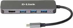 D-Link DUB-2333 Hub USB-C 5 w 1