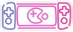 FOREVER LIGHT Neon LED Konsola Do Gier FPNE27