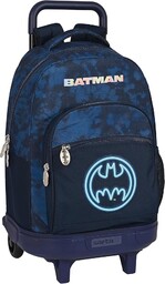 Safta Batman Legendary Duży plecak z kółkami, kompaktowy,