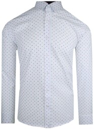 Męska, Taliowana (Slim Fit) Koszula Wizytowa - Rigon