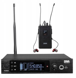 System bezprzewodowy douszny Dna In-ear monitor