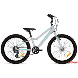 Kross Rower Lea Mini 1.0 srebrny/turkusowy/połysk