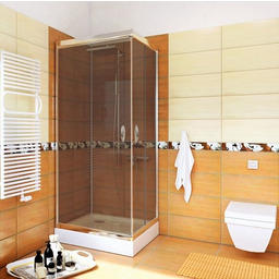 Kabina prysznicowa, kwadratowa 90x90 cm Stylio BK502QG+