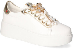 Sneakersy Chebello 4405-059-074 Biały/Złoty