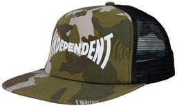 czapka z daszkiem INDEPENDENT - Span Meshback Camo/Black