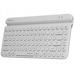 Klawiatura A4TECH FBK30 Biała Bezprzewodowa Bluetooth Rf 2.4Ghz