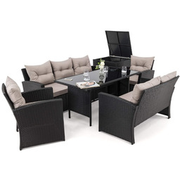 Zestaw mebli ogrodowych dla 7 osób MARSYLIA BIG