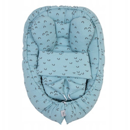 Kokon z podusią i kołderką Soft Lazure