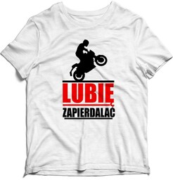 KOSZULKA Lubię Zapie*dalać Moto Motocykl LwG