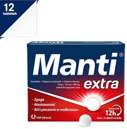 Manti Extra, 12 tabletek
