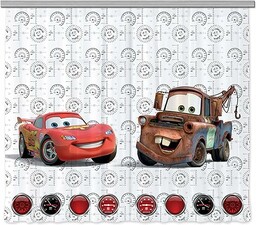 Disney Zasłony świetlne/PES, wielokolorowe, 280 x 245 cm