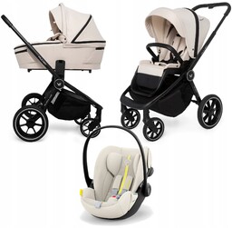 Muuvo Quick 4.0 Desert Sand wózek wózek zestaw