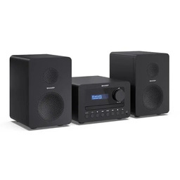 Wieża stereo Sharp XL-B520 Czarny Bluetooth Aux Dab+