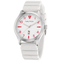 Zegarek Nautica NAPHBS403 Biały