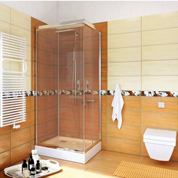 Kabina prysznicowa, kwadratowa 90x90 cm Stylio BK502QT+
