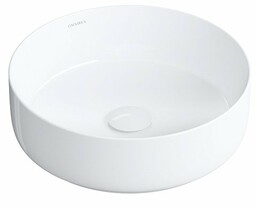 Omnires Tulsa umywalka nablatowa ø36 cm biały połysk