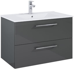 Roca Roma szafka 80x45x53 cm SZARY ANTRACYT A857950153