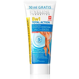 EVELINE TOTAL ACTION Krem do depilacji 8w1, 200ml
