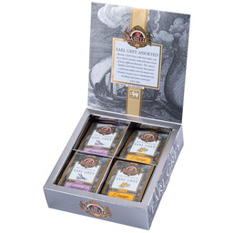 Basilur Herbaty EARL GREY Assorted kolekcja 40 saszetek